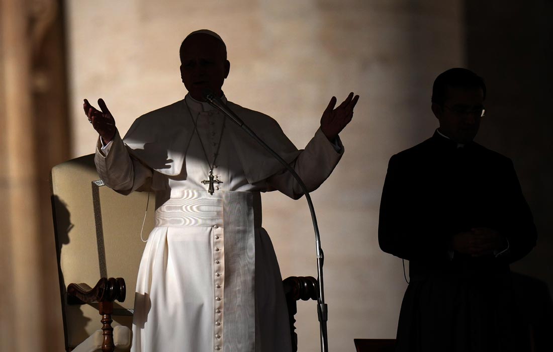 Еженедельная аудиенция папы римского Льва XIV в Ватикане