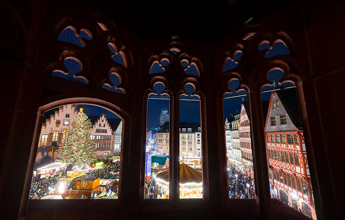Открытие Франкфуртской рождественской ярмарки