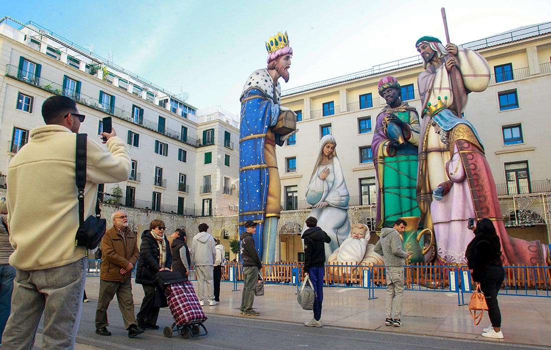 Самый большой в мире рождественский вертеп в испанском Аликанте
