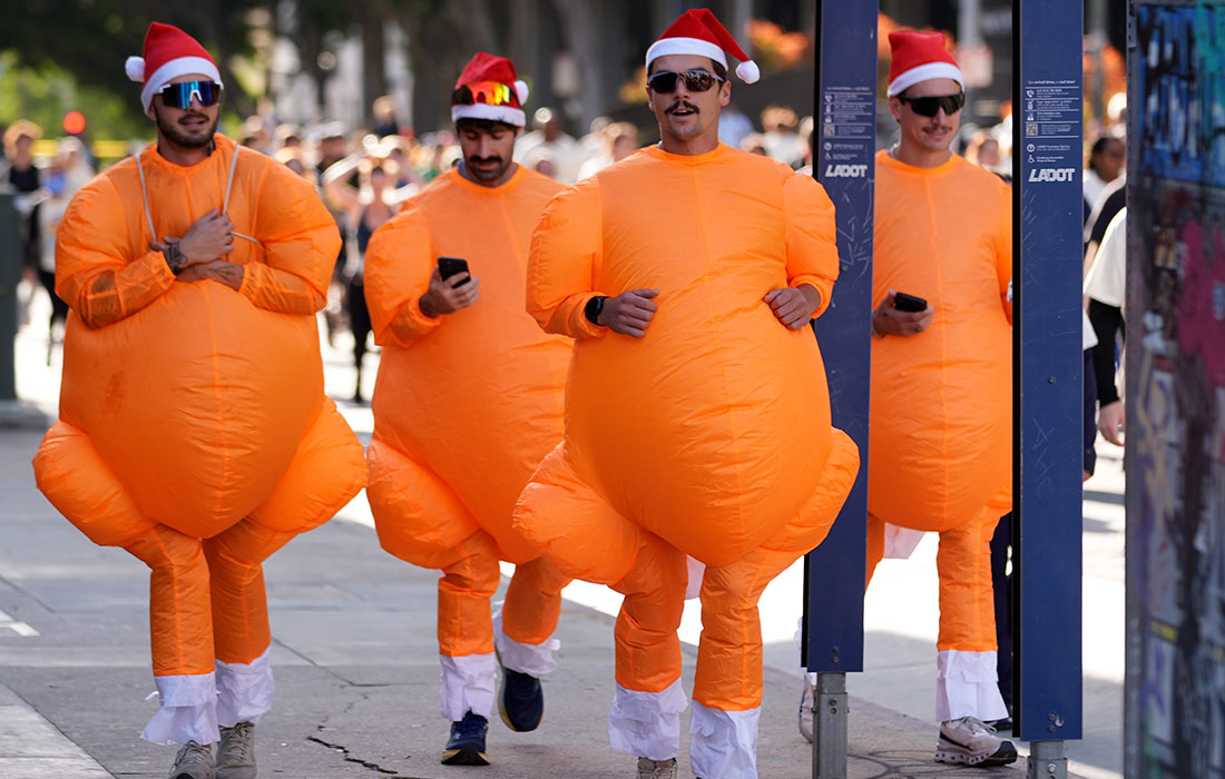 Забег Turkey Trot LA 2025 в День благодарения в Лос-Анджелесе