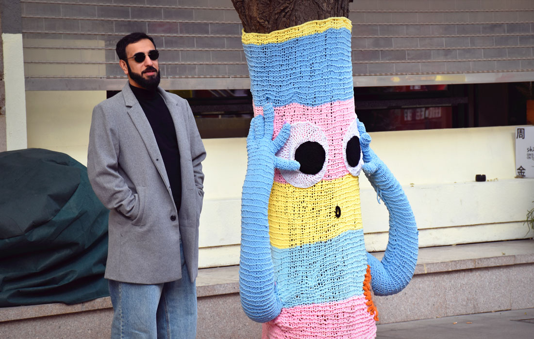 В Пекине утеплили деревья к зиме