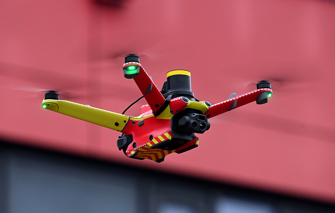Пожарная служба Мюнхена запустила пилотный проект по автоматизации операций с использованием дронов