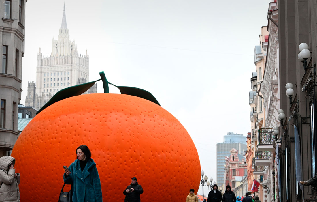 Арт-павильон "Мандарин" на Старом Арбате в Москве