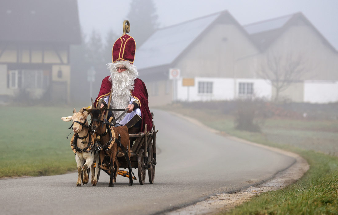 Подготовка к Рождеству в немецком Бад-Заульгау