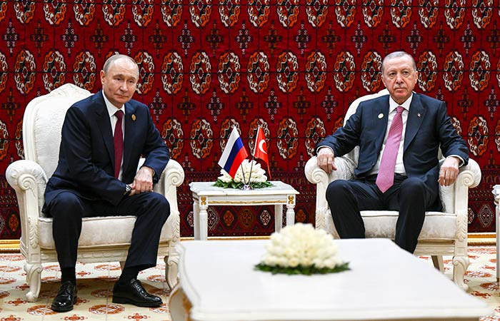 Путин и Эрдоган обменялись мнениями о планах Европы в отношении активов РФ