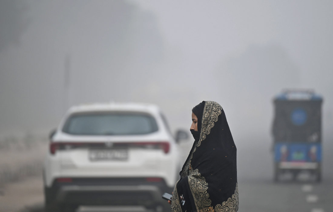 Смог в Нью-Дели