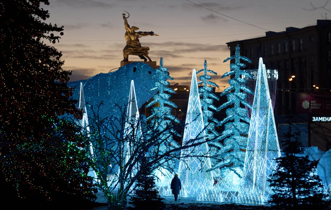 Предновогодняя Москва