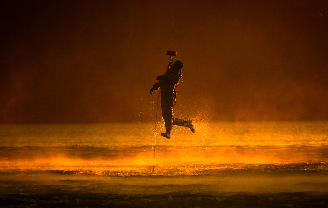 Учения водолазов ВМС Германии