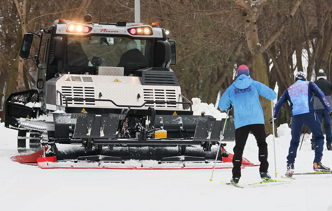 Флагманская лыжная трасса в парке 850-летия Москвы