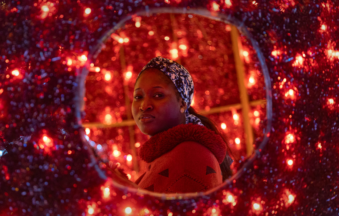 Рождественская иллюминация в Дакаре, Сенегал