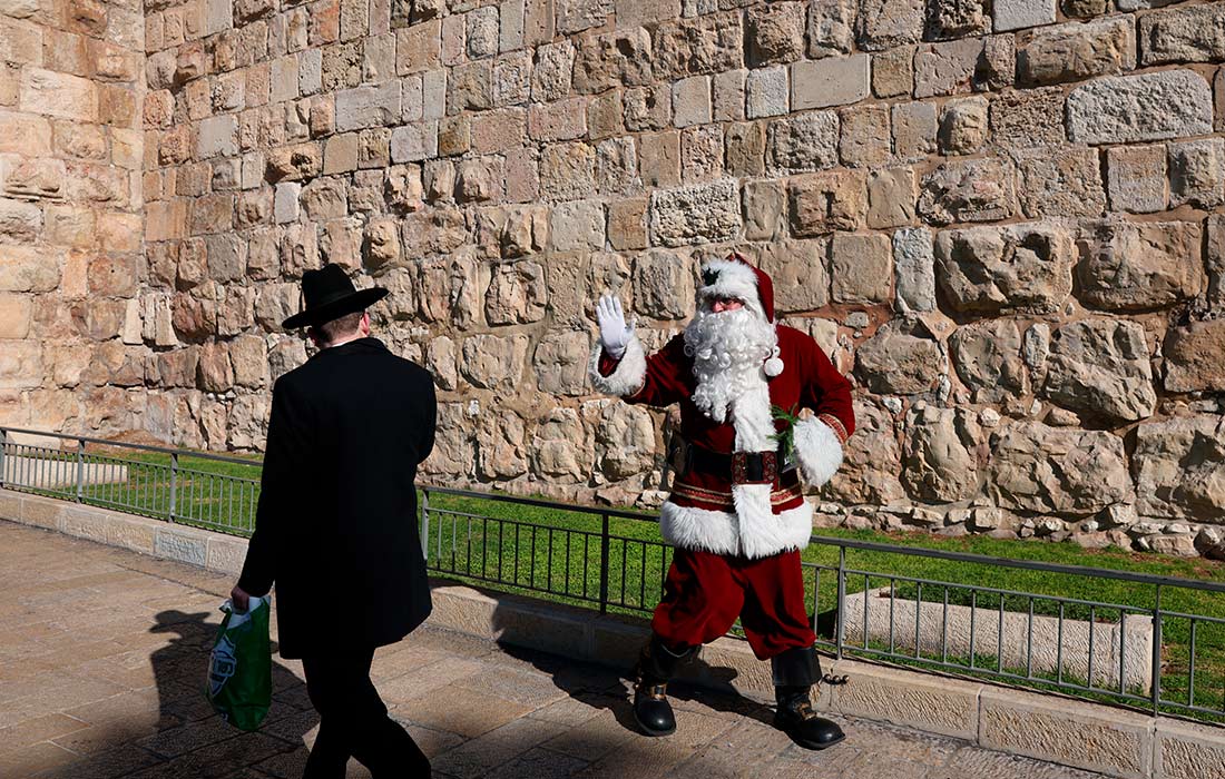 Подготовка к Рождеству в Иерусалиме