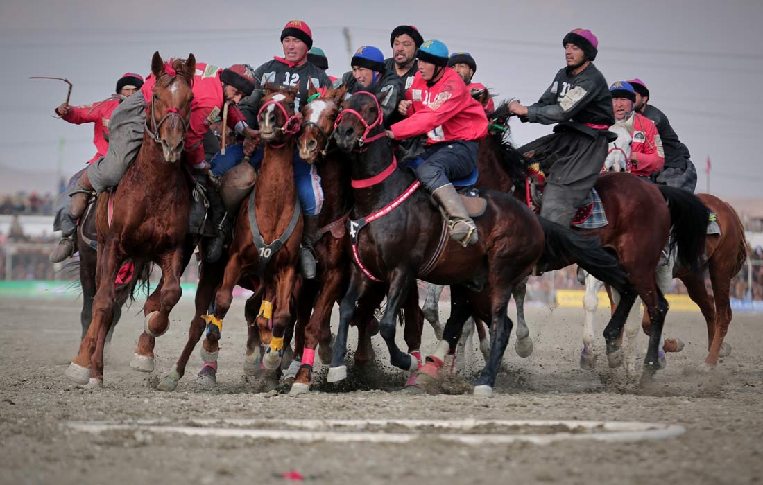 Турнир по бузкаши в Кабуле