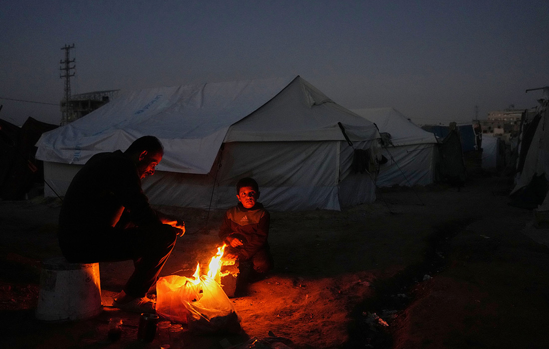Повседневная жизнь в лагере беженцев Эль-Бурейдж в секторе Газа
