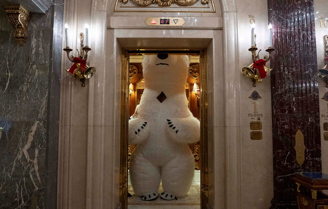 Пекин украсили к Новому году