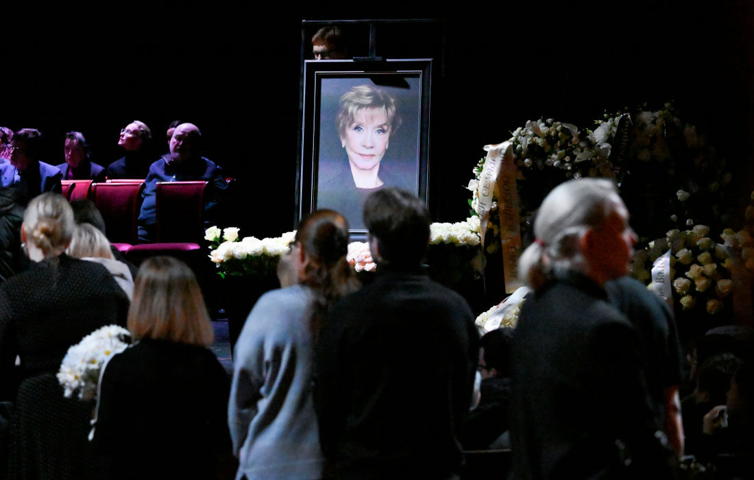 В Москве простились с народной артисткой РФ Верой Алентовой