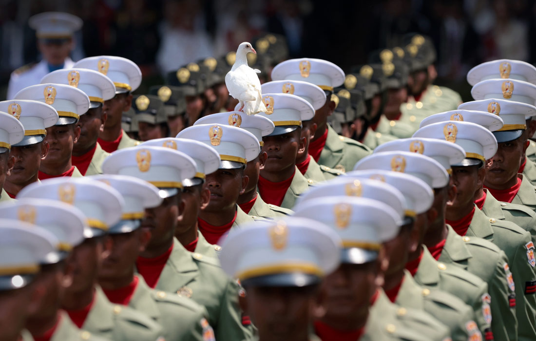 Празднование Дня независимости Индонезии в Джакарте