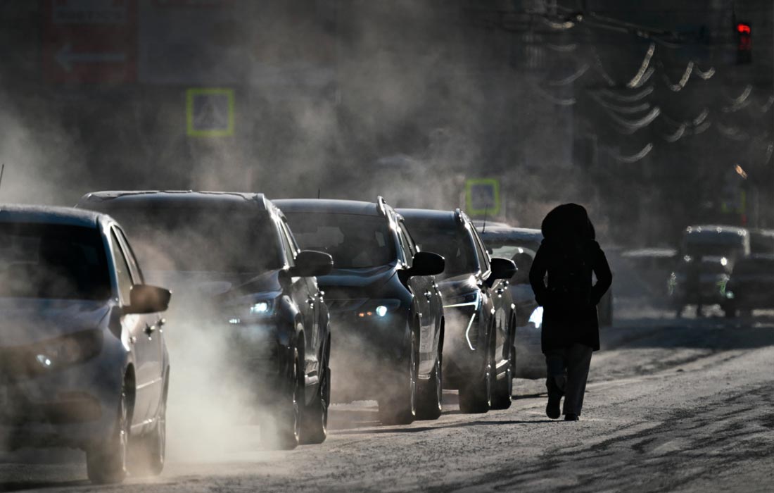 Мороз в Новосибирске