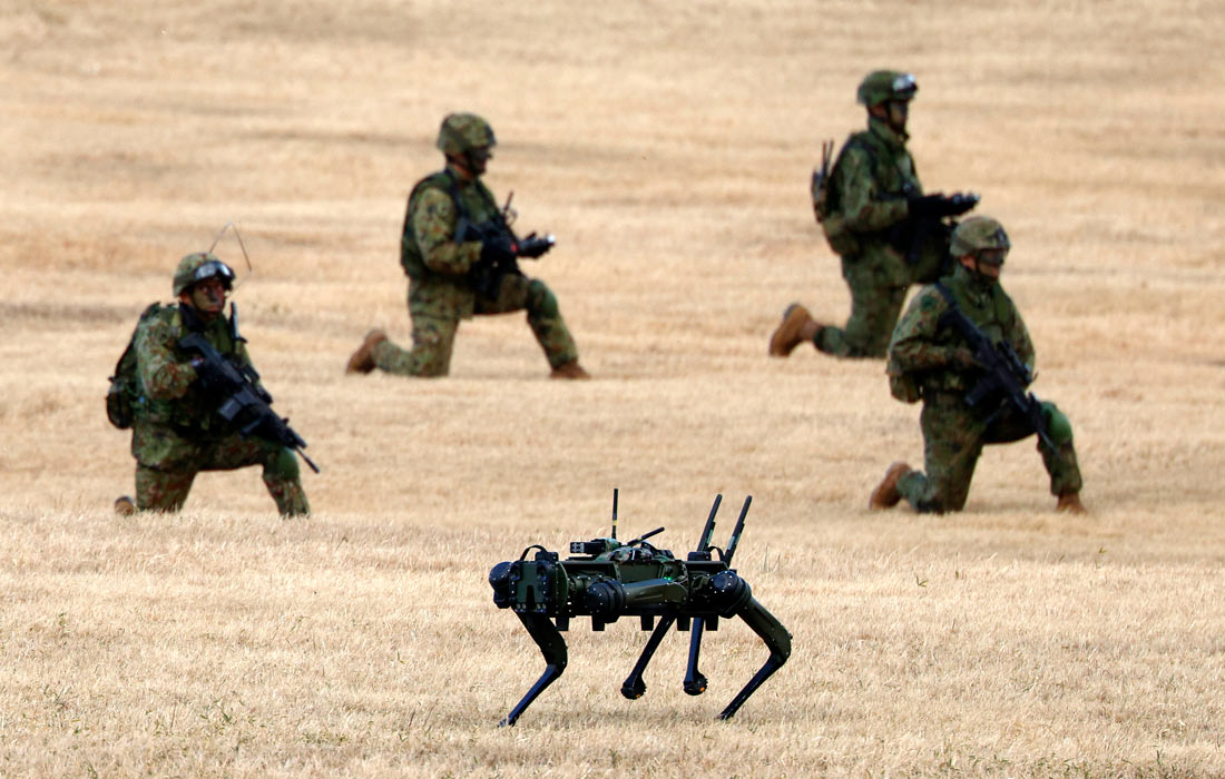 Учения 1-й воздушно-десантной бригады Сил самообороны Японии