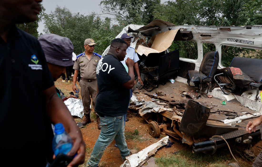 По меньшей мере 13 детей погибли в ЮАР в результате ДТП со школьным автобусом