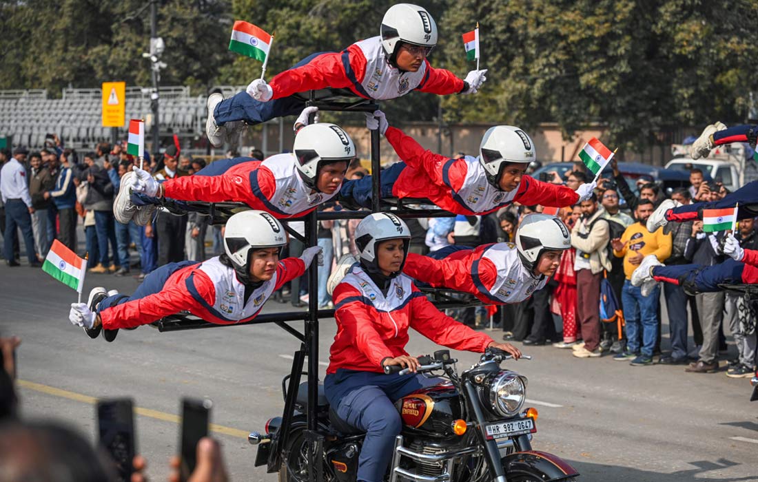 В Нью-Дели проходят репетиции парада в честь Дня Республики