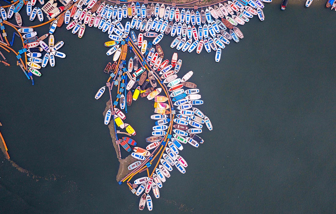 Индуистский фестиваль "Маг Мела" в Праяградже