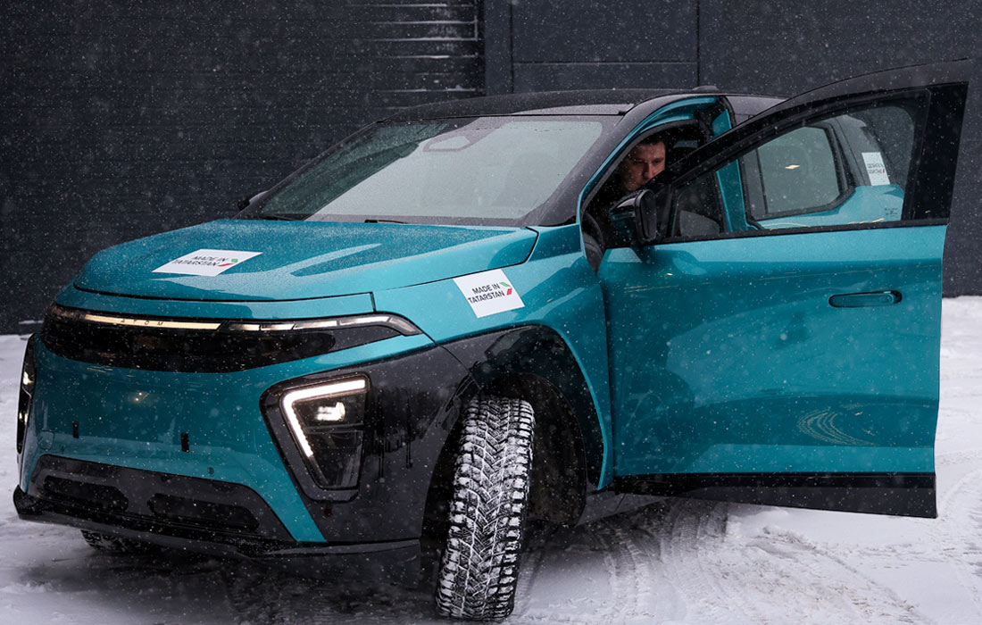 Презентация электромобиля "Атом" в Нижнекамске