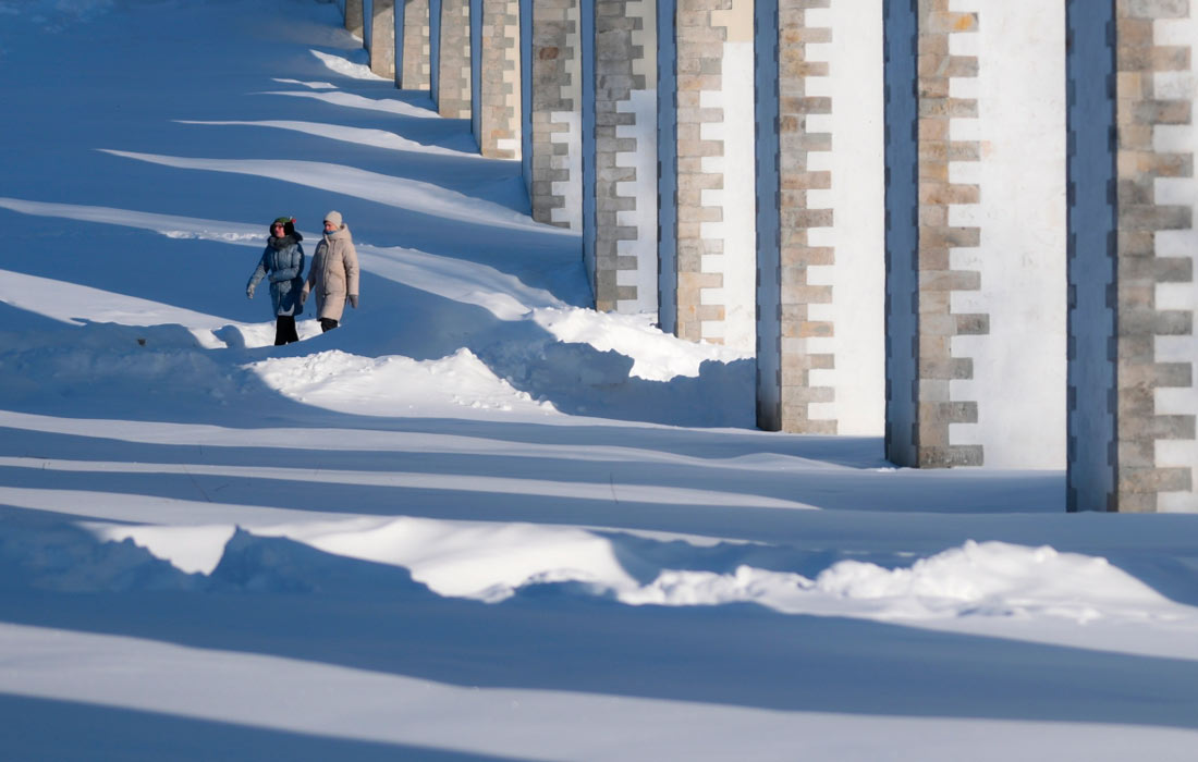 Зима в Москве