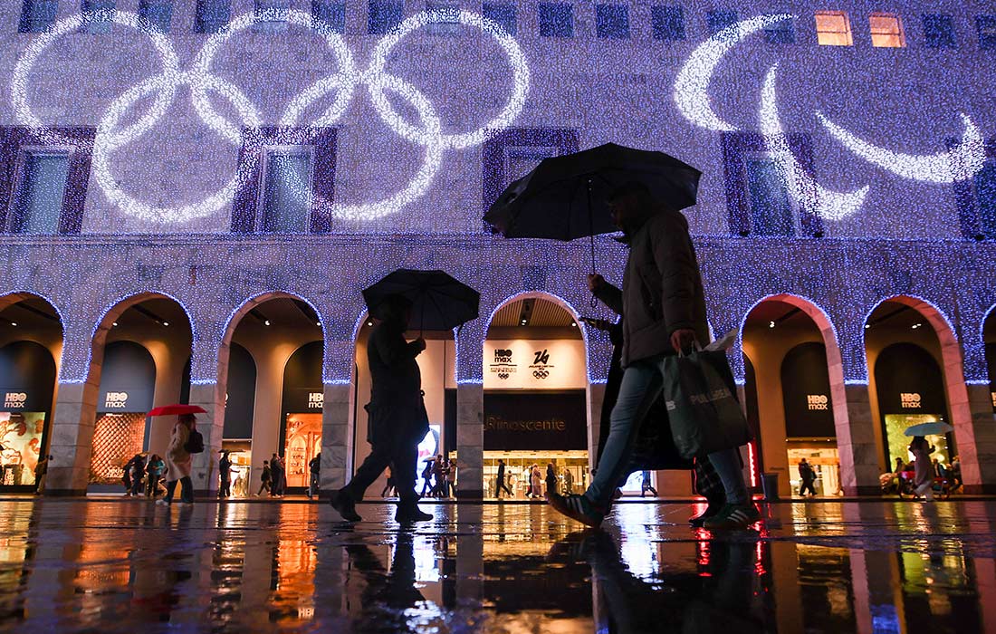 Милан в преддверии зимних Олимпийских игр