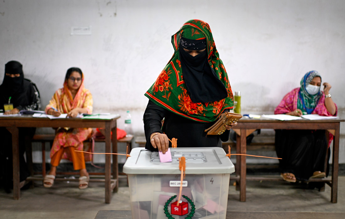 Всеобщие парламентские выборы в Бангладеш