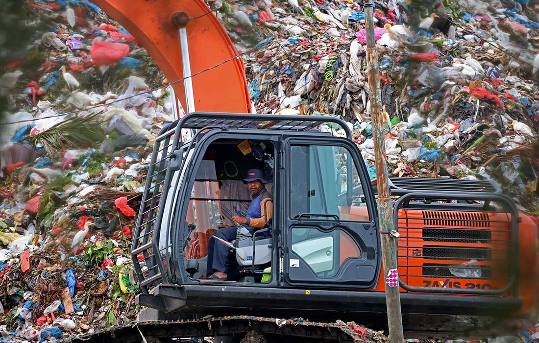Свалка в индонезийском Банда-Ачехе