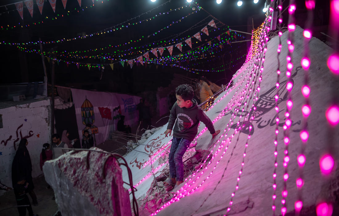 Подготовка к Рамадану в Хан-Юнисе во время режима прекращения огня между Израилем и ХАМАС