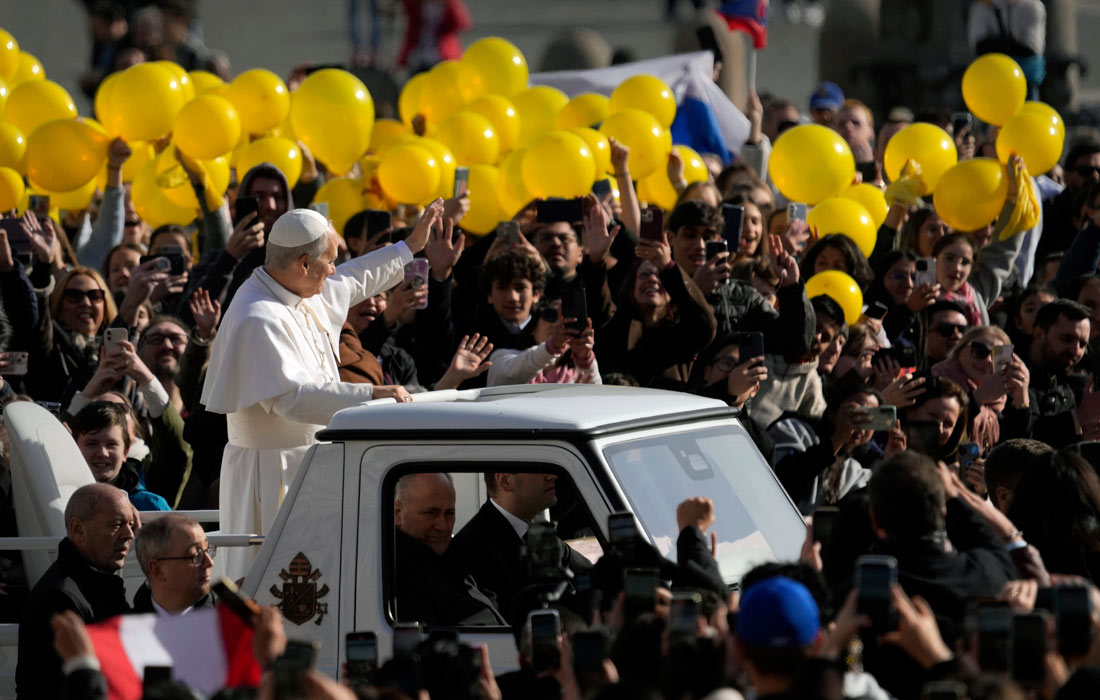 Папа pимский Лев XIV провел еженедельную аудиенцию в Ватикане