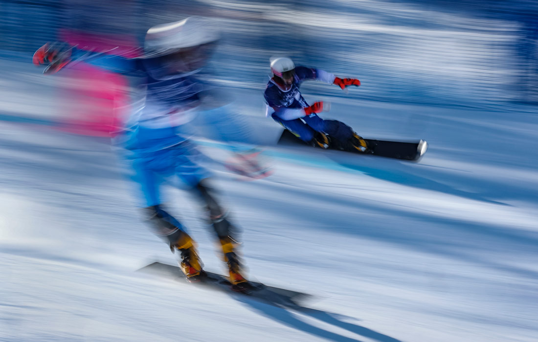 Спортсмены Маурицио Бормолини (Италия) и Чхо Ван Хи (Южная Корея)