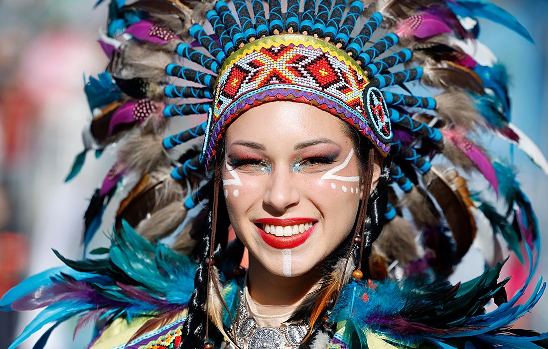 Парад цветов на 153-м карнавале в Ницце