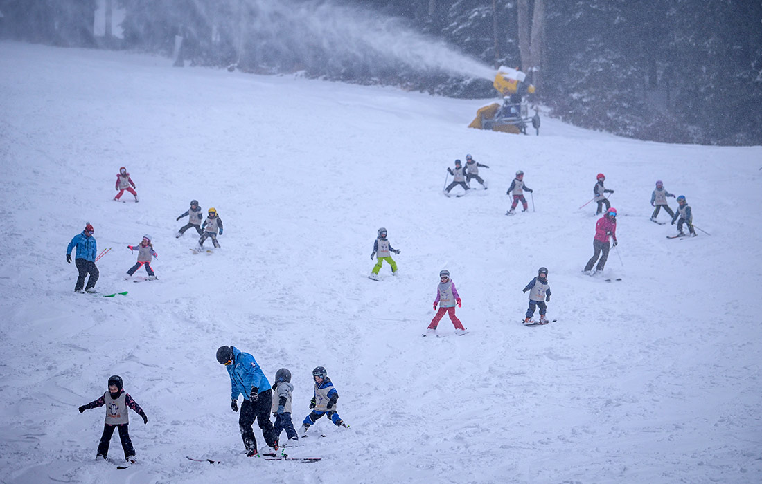 Снегопады в Хорватии