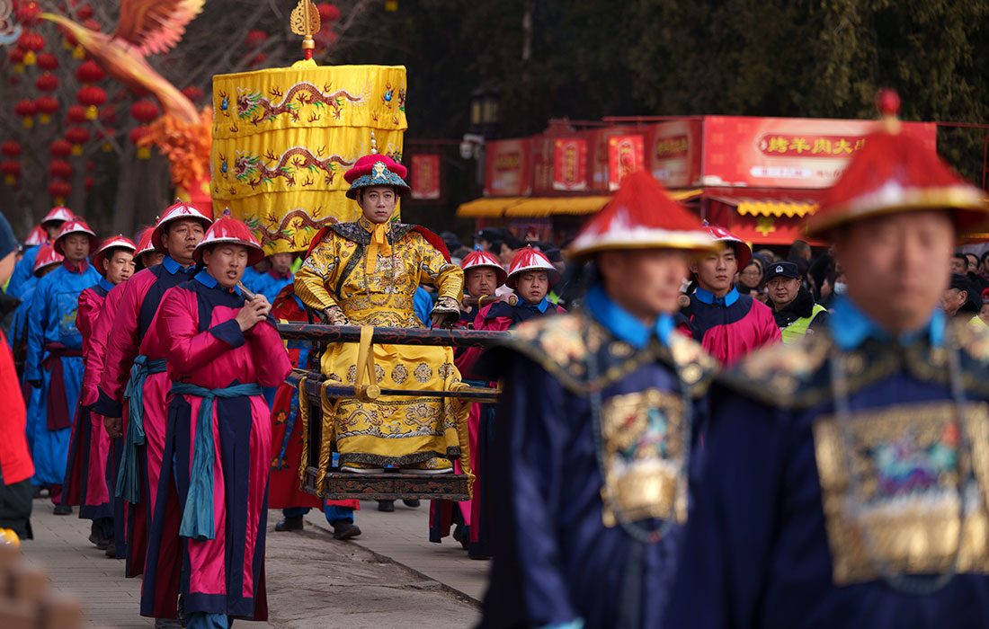 Празднование Нового года по восточному календарю в Китае