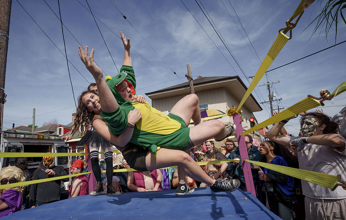 Карнавал Марди Гра в Новом Орлеане