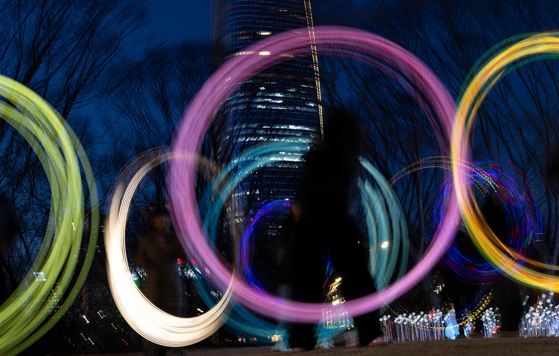 Фестиваль первого в году полнолуния "Джвибуллори" в Сеуле