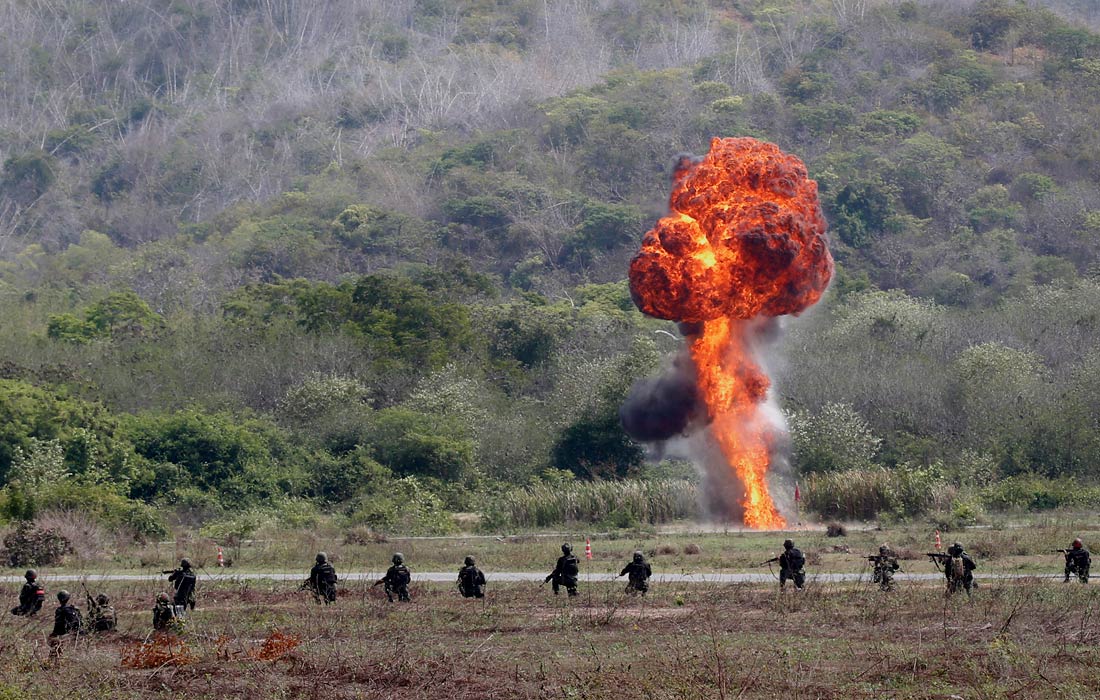Ежегодные многосторонние военные учения Cobra Gold в Таиланде