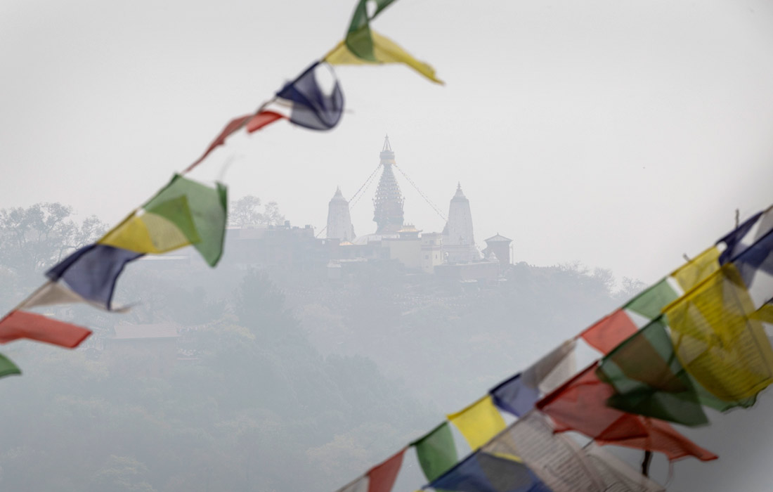 По индексу качества воздуха долина Катманду вышла на второе место в мире по уровню загрязнения