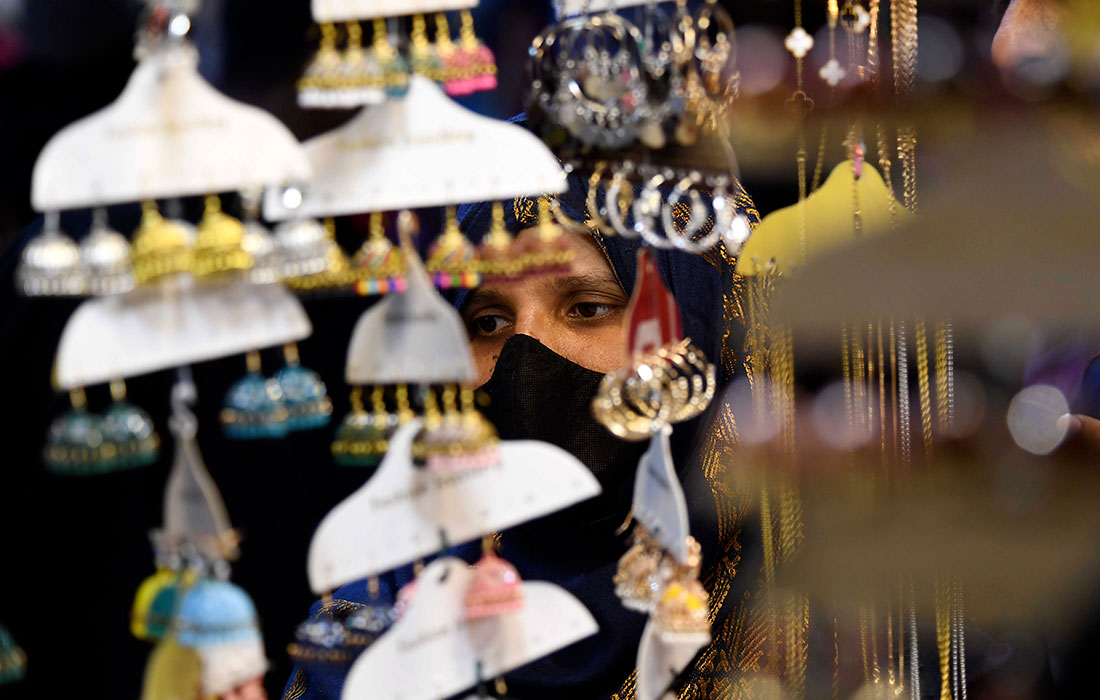 Подготовка к мусульманскому празднику разговения Ид аль-Фитр в Пакистане