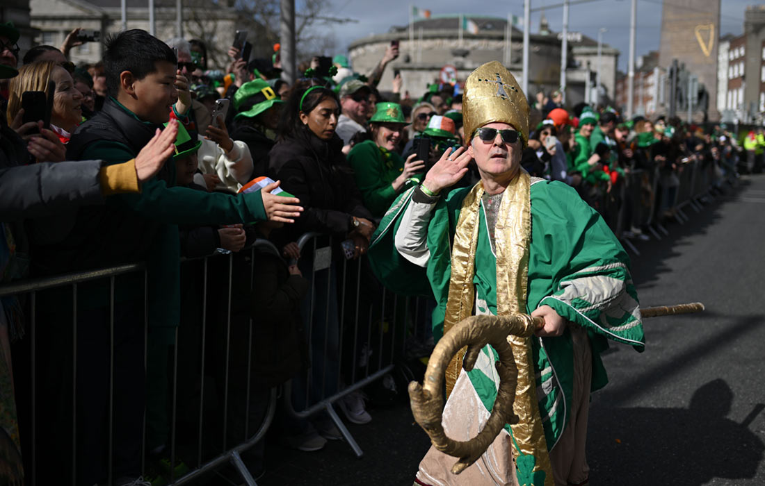 В Дублине отмечают День святого Патрика