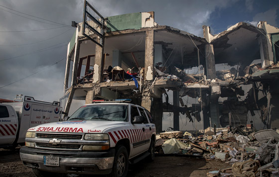 Последствия израильских ударов в Ливане