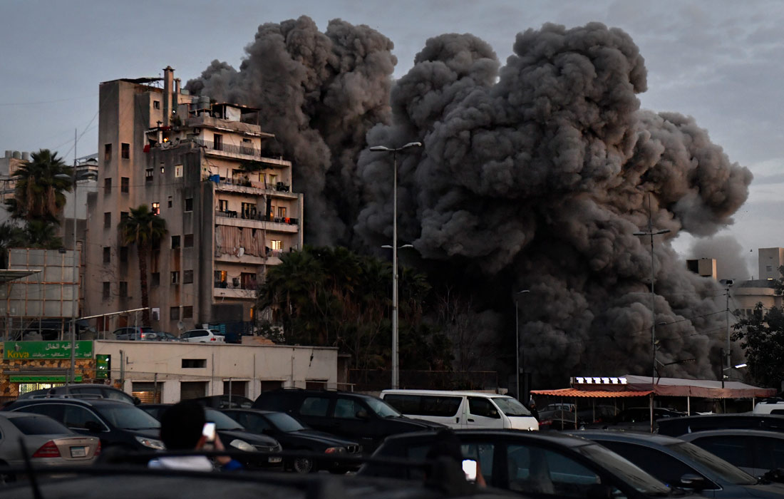 ВВС Израиля нанесли авиаудар по центру Бейрута