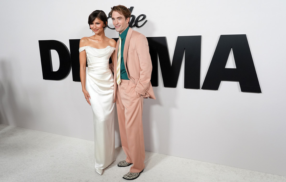 Актеры Зендея и Роберт Паттинсон на премьере фильма "Вот это драма!" в Лос-Анджелесе