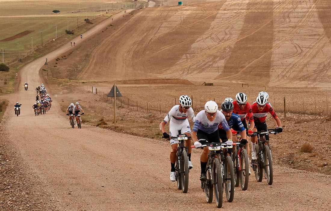 Пятый этап многодневной горной велогонки Cape Epic 2026 в ЮАР