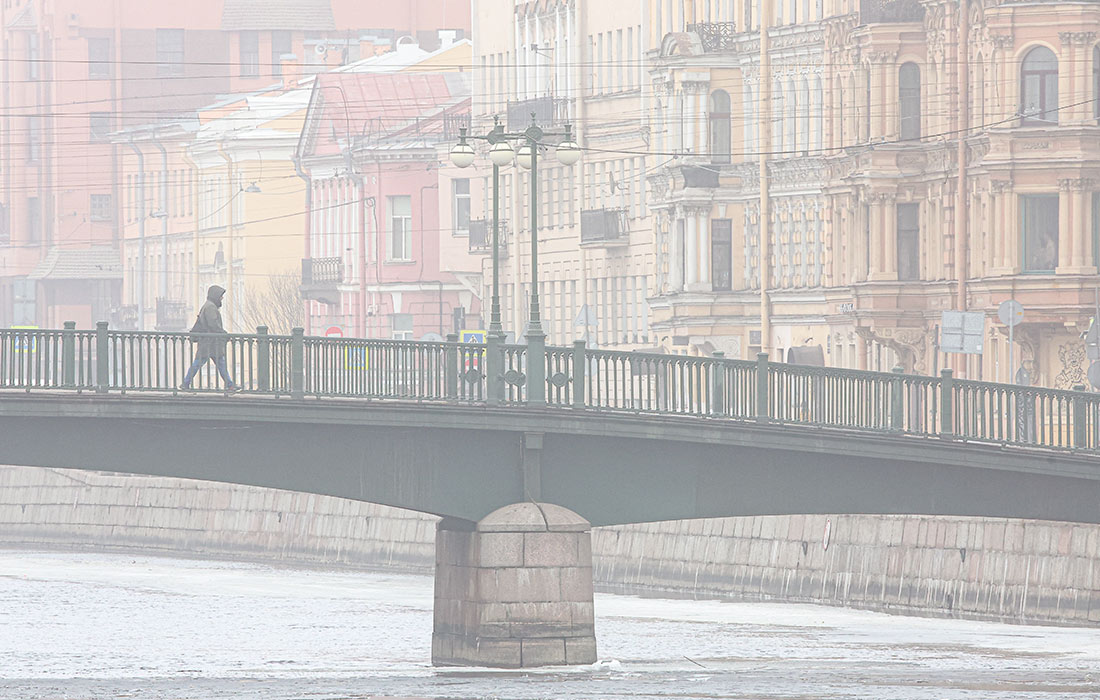 Туман в Санкт-Петербурге