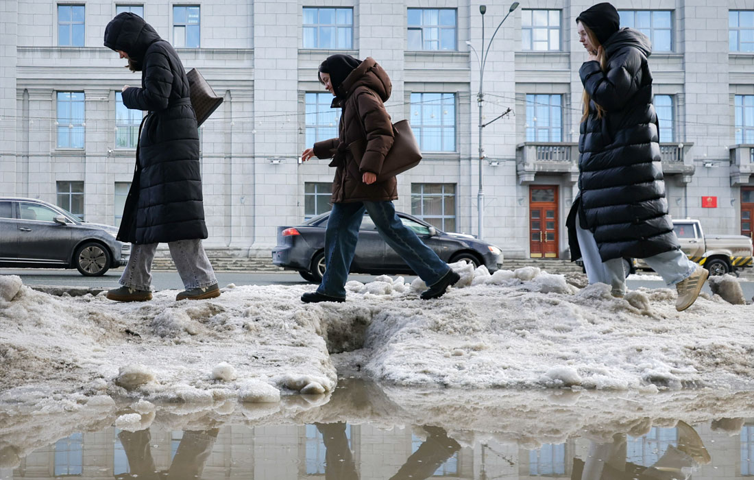 Весна в Новосибирске