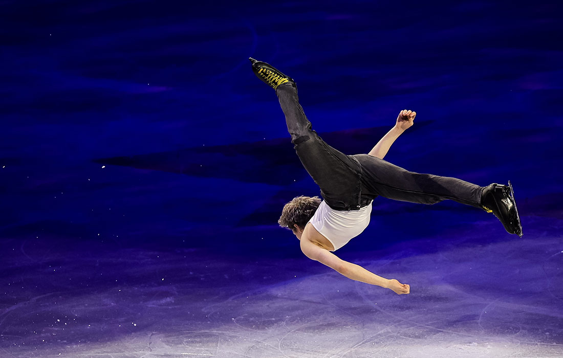 Чемпионат мира по фигурному катанию ISU 2026 в Праге. На фото: Илья Малинин.