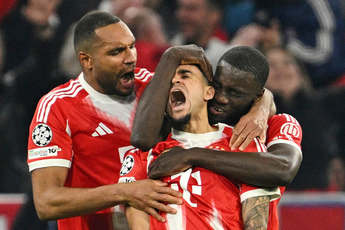 Матч Лиги чемпионов "Бавария" - "Реал Мадрид"